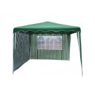 Градинска шатра TLC001-A бяла/зелена 3х3м в комплект с две страници 