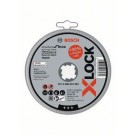 Диск за рязане Bosch X-Lock Standard for Inox 10x125x1x22.23мм прав 