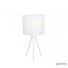 Настолна лампа Lightex Blanka 1xE14 бяла  