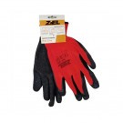 Работни ръкавици Ziel Red Line черно/червени размер 9