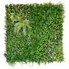 Пано изкуствена зелена декорация My Garden Beauty Secret 100х100см 