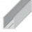 П-образен профил алуминий лъскав 11.5мм 2.5м 