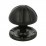 Дръжка топка за врата Amig Black Rustic style мод.16 / ø75мм 