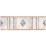 Плочки за стенна декорация / фриз Каскада комфорт 70 x 250мм сиви 