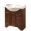 Долен шкаф за баня от дърво с умивалник Чинция 7063 