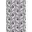 Постелка за баня 594-4 сива с орнаменти 65см 