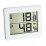 Цифров термометър - хигрометър бял 0°C - 50°C 
