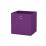 Кутия за съхранение лилава / 31x31 cm