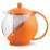 Кана за чай с цедка LF 1.25л оранжева