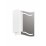 Горен PVC шкаф за баня с огледало Макена Галакси бял