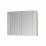 Горен PVC шкаф за баня с огледало Макена Емили