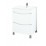 Долен PVC шкаф за баня с мивка Макена Стели 1