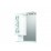 Горен PVC шкаф за баня с огледало Макена Лоли