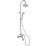 Kомплект слушалка/шлаух и смесител за душ с тръбно окачване Cascada PL101HE-1