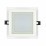 LED стъклен панел квадрат 6W 4200K 