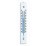Термометър за външна и вътрешна температура TFA бял