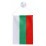 Знаме на България 10/14 см с връзка и вакуум