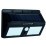 LED соларен аплик със сензор Lightex 6W черен 