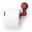 Пластмасова поставка за тоалетна хартия Freehome OKY-683 червена