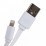 Кабел USB iPhone Lightning Alca 1м бял