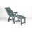 Градински PVC стол Arizona ARI036VE сгъваем зелен 60x108x109см