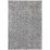 Машинно тъкан килим Shaggy De Luxe 8000-90 сив 80х80см