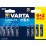 Алкални батерии Varta Helps Power AAA блистер 6+2 броя
