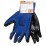 Работни ръкавици Ziel Blue Line черно/сини размер 9