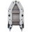 Надуваема лодка Kolibri KМ-300 светлосива + черно оребрено дъно  