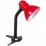 Настолна лампа с щипка Varna червена Е27 15W