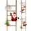 Коледна стълба с Дядо Коледа 140x12x360 мм