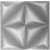 Декоративни плочи за таван 3D Paint Origami Gray / 50х50см 