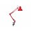 Настолна лампа за бюро EL 566 RED червена Е27 28W