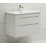 Долен PVC шкаф за баня с бял умивалник Мелани 7655