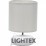 Настолна лампа Lightex Zumba керамика бяла Е14