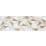 Стенна калибрирана декоративна плочка Голди геометрик R Еко Бяла 244 x 744 мм