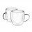 Чаша за чай и кафе Luigi Ferrero Coffeina FR-8042 250мл / 2 броя