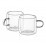 Чаша за чай и кафе Luigi Ferrero Coffeina FR-8053 280мл / 2 броя
