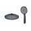 Комплект душ глава и душ слушалка Cascada Black SL-1304HDB черен