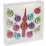 Коледни топки и връх AVB504250 цветни 