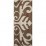 Плочки за стенна декорация IJ Lucia ornament 200x500мм кафяви фасет лукс
