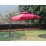 Градински чадър с двоен покрив, ZR2720 червен
