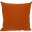 Калъфка за декоративна възглавница с цип 43х43см / оранжева