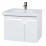 Долен PVC шкаф за баня конзолен с мивка Макена Аякс 65х55х47см