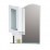 Горен PVC шкаф за баня с огледало Макена Калифорния