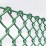 Оградна поцинковaна мрежа 1.5x10м / ø1.6мм зелена 