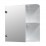 Горен PVC шкаф за баня с огледало Макена Фея 55х57х15см