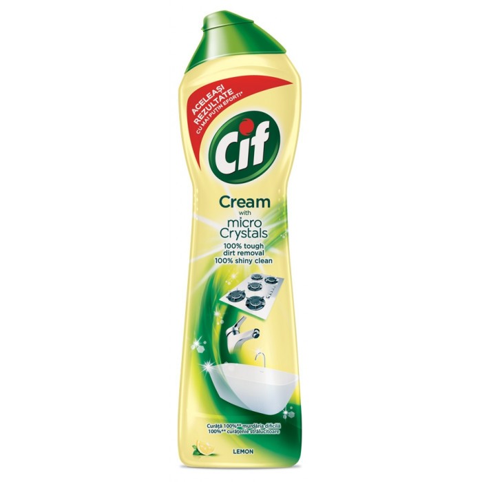 Препарат за почистване Cif Cream Lemon 500ml