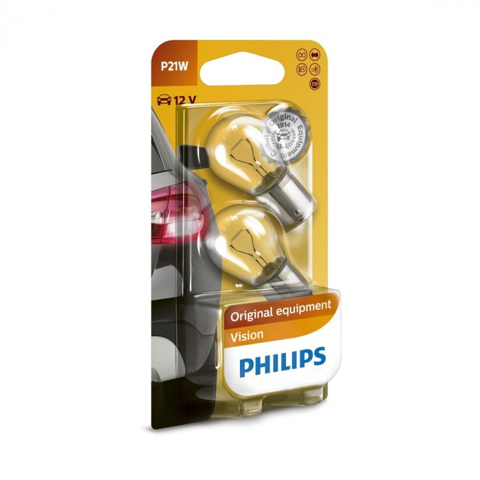 Сигнални крушки Philips 12V P21W блистер
