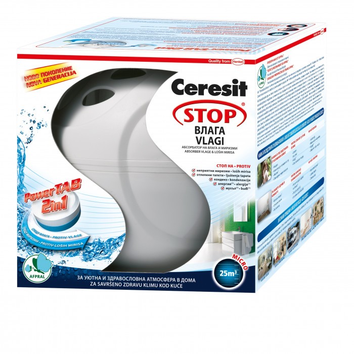 Таблетки за абсорбатор Ceresit Stop влага